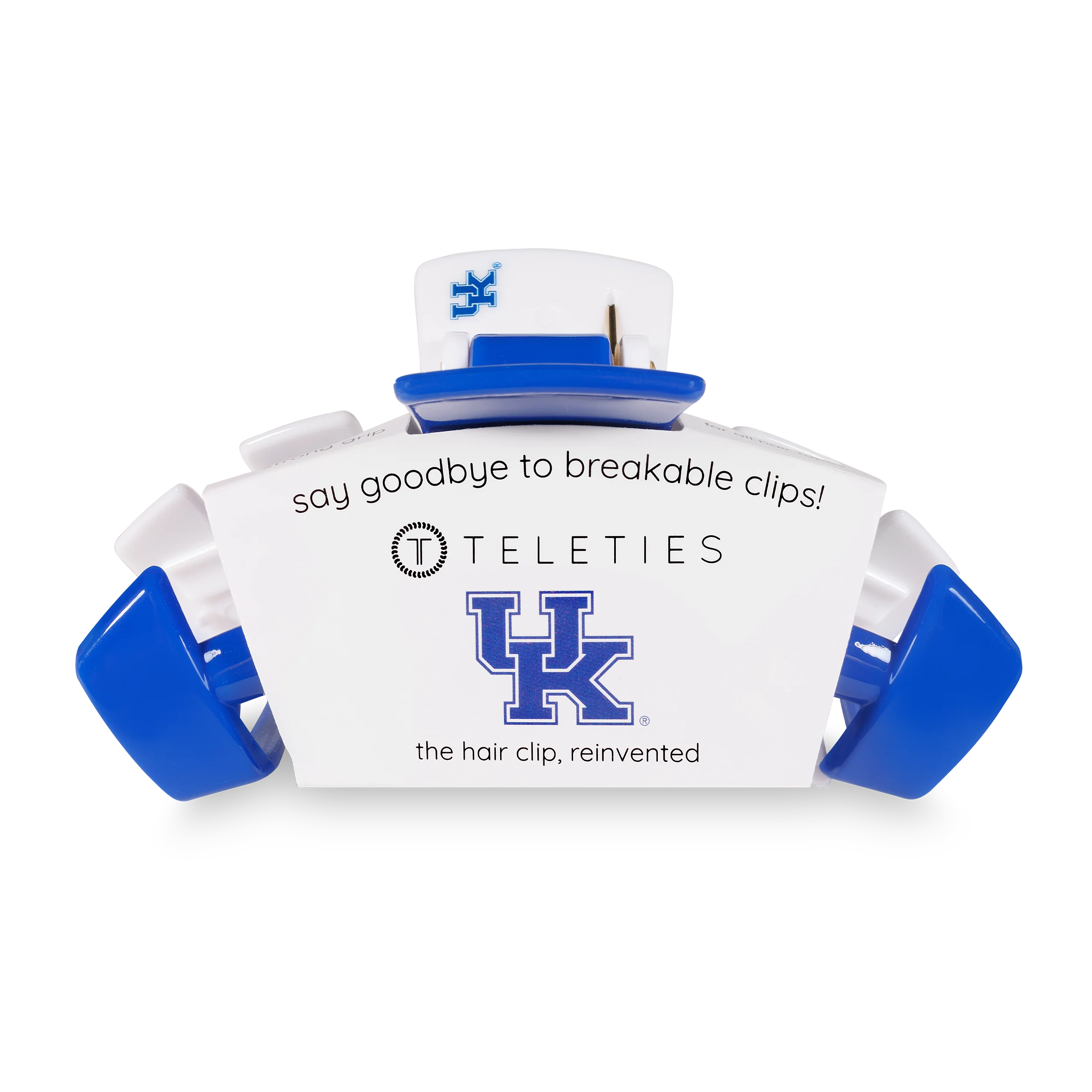 TELETIES - Classic College Hair Clip - Large - Univ. of Kentucky - Image 2