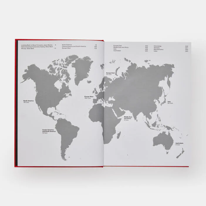 The Atlas of Car Design: The World's Most Iconic Cars (Rally Red Edition) - Image 2