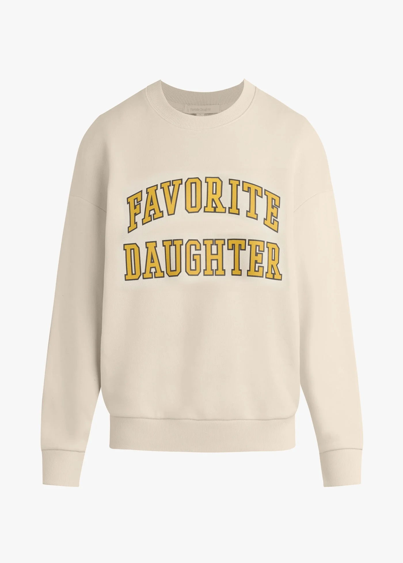 Favorite Daughter - The Collegiate Sweatshirt - Stone Dijon - Image 6