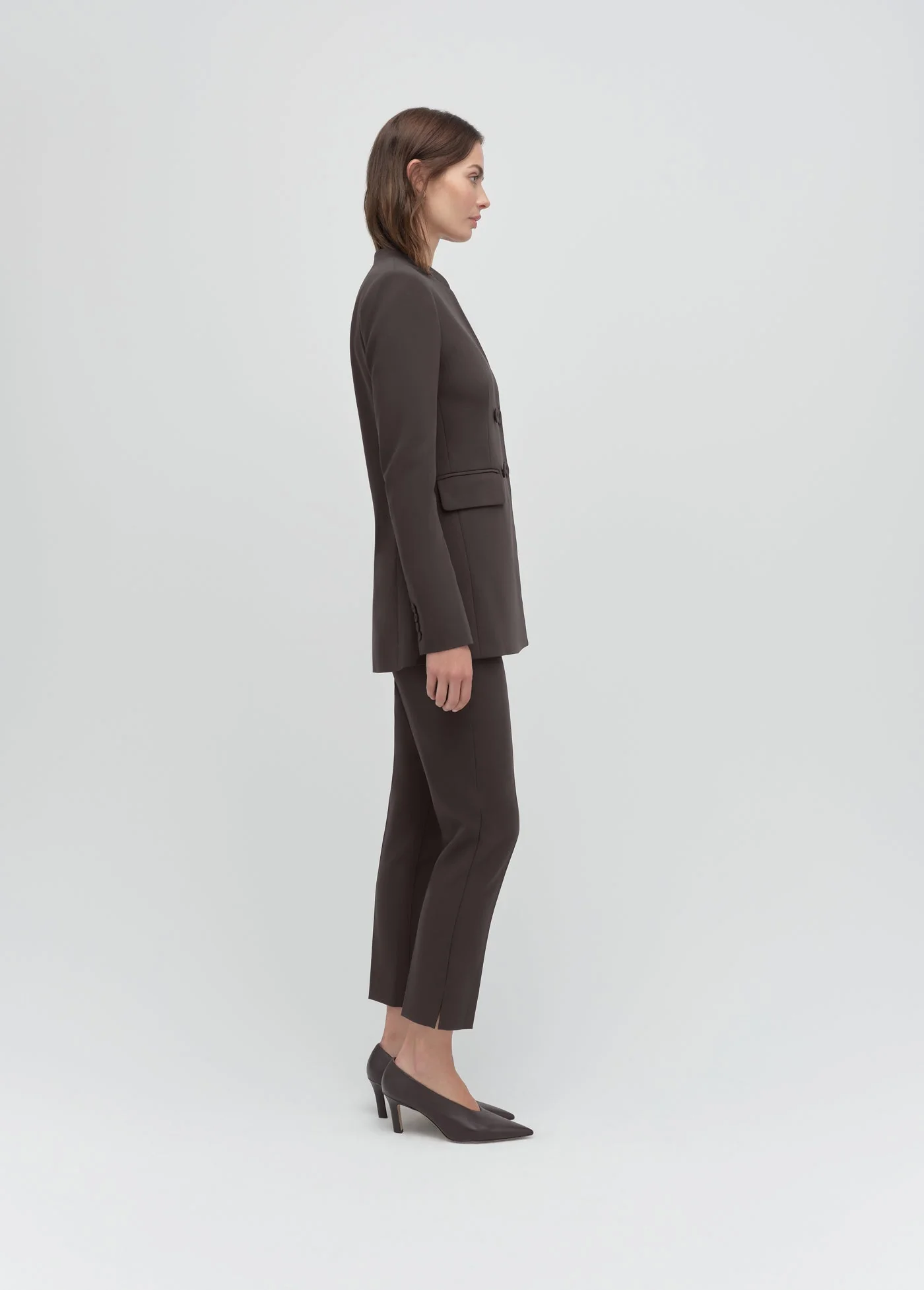 Favorite Daughter - The Favorite Cigarette Pant - Espresso - Image 3