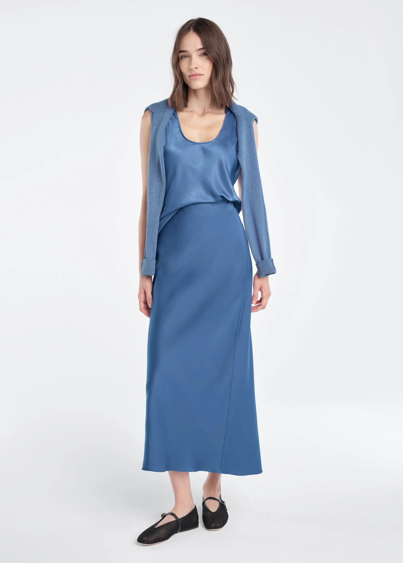 Favorite Daughter - The Favorite Skirt - River Blue - Image 4