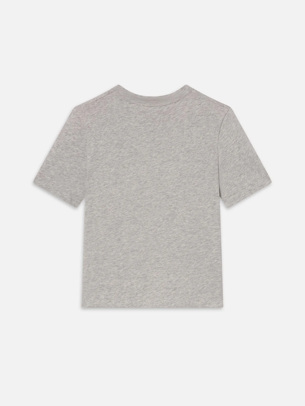 FRAME - The Boxy Tee - Heather Grey - Image 3