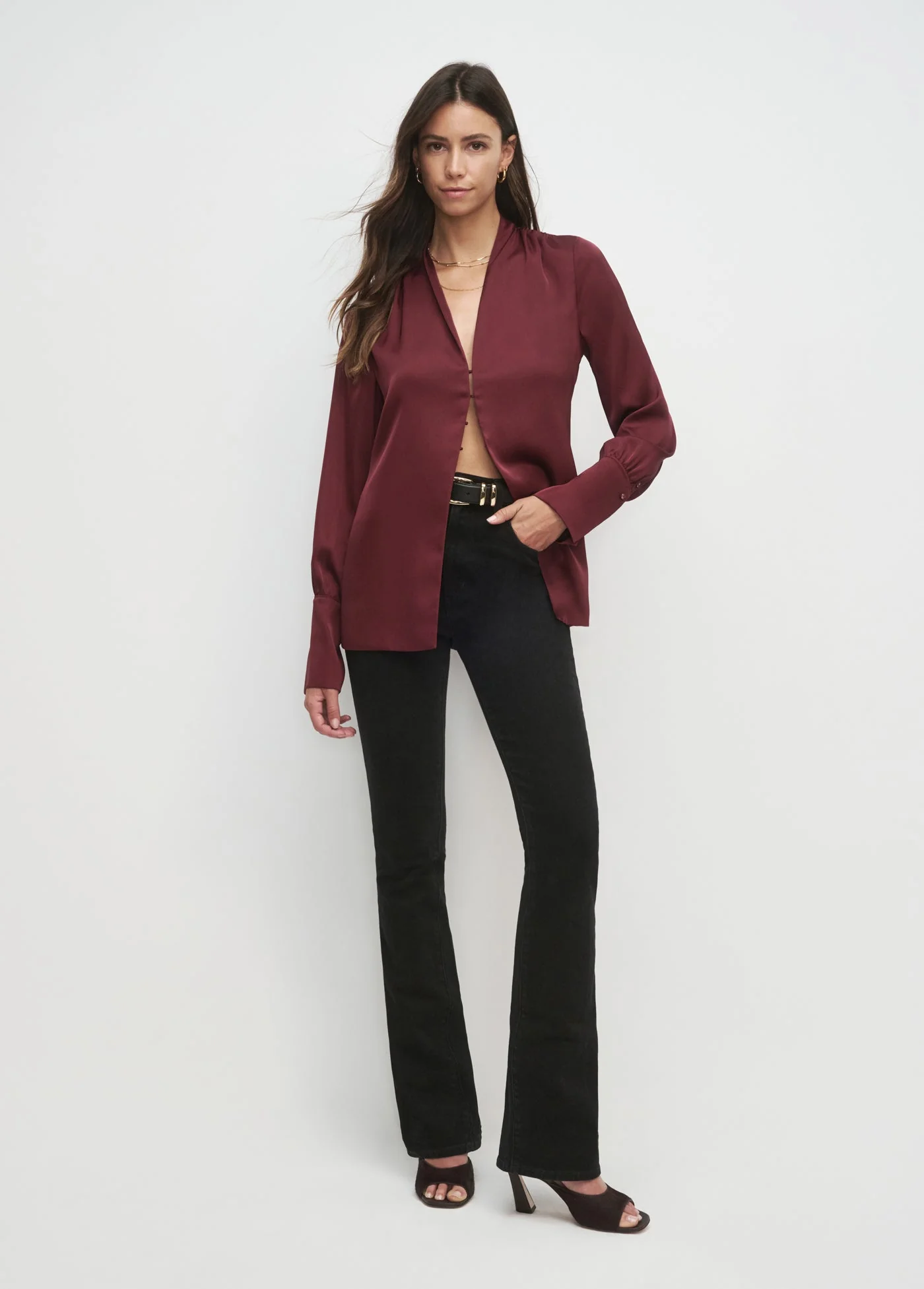Favorite Daughter - The Izzy Top - Vino - Image 4