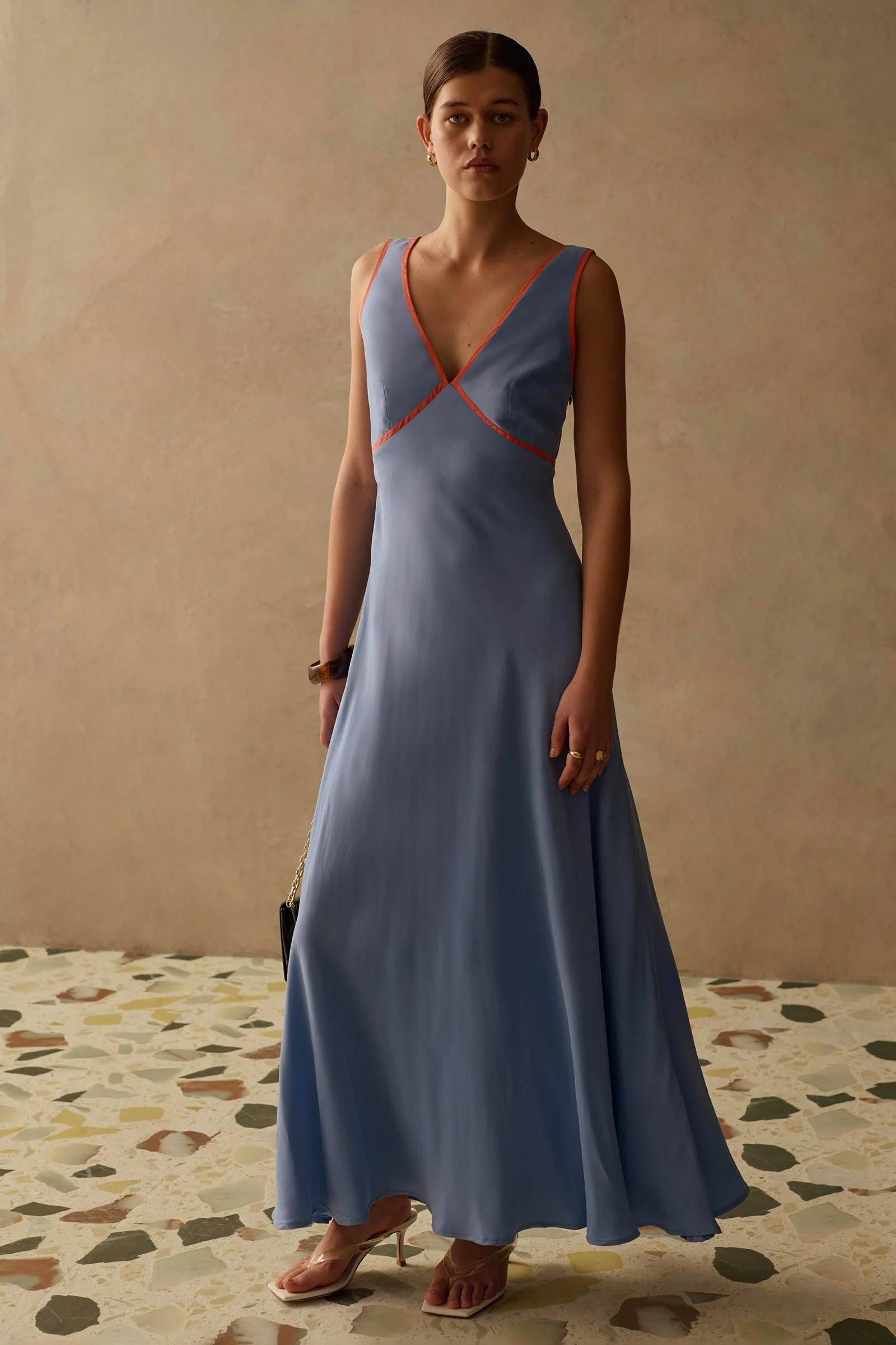 SANCIA - The Madeleine Dress - Pacific - Image 3