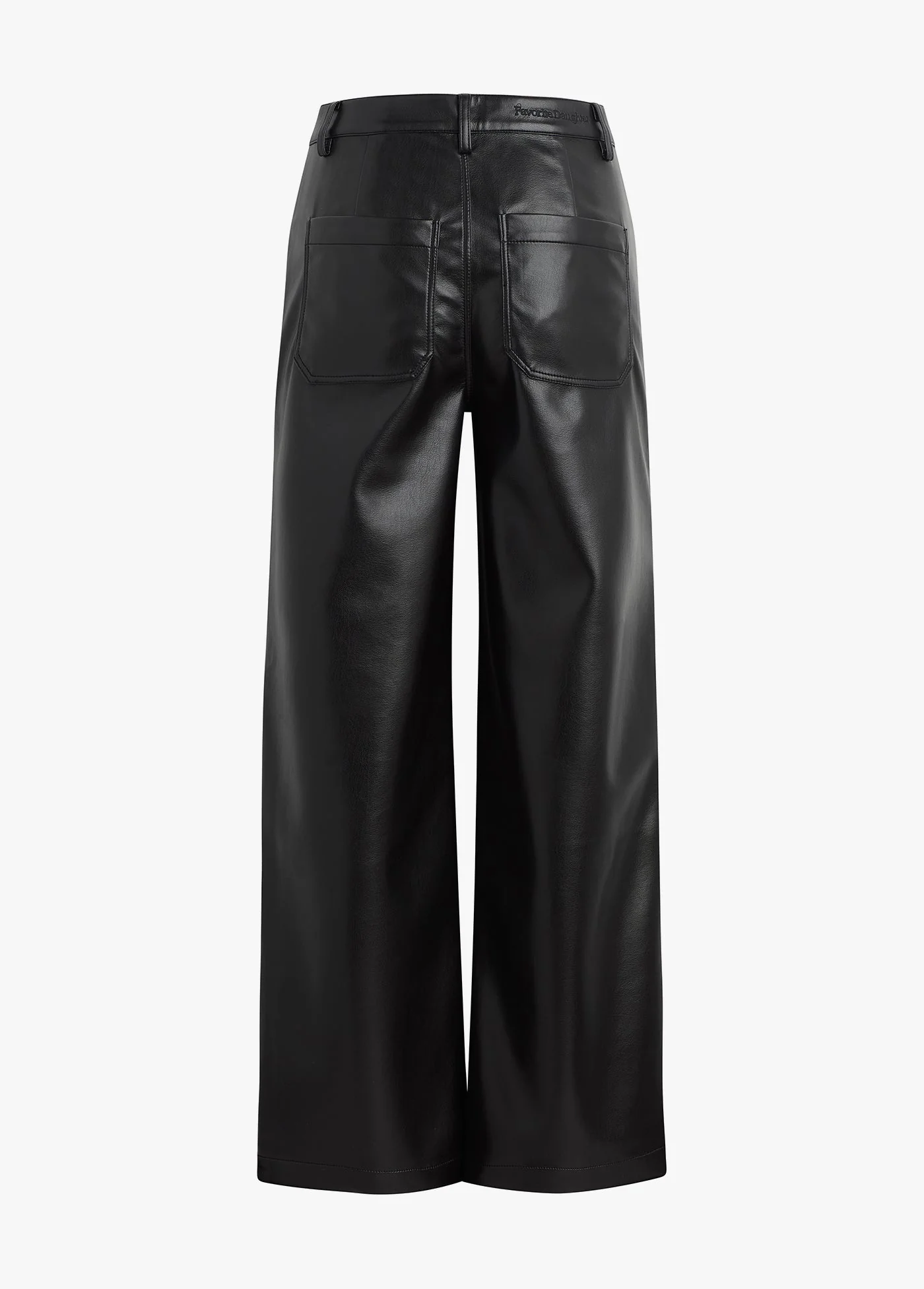 Favorite Daughter - The Mischa Super High Rise Wide Leg Ankle - Raven - Image 10