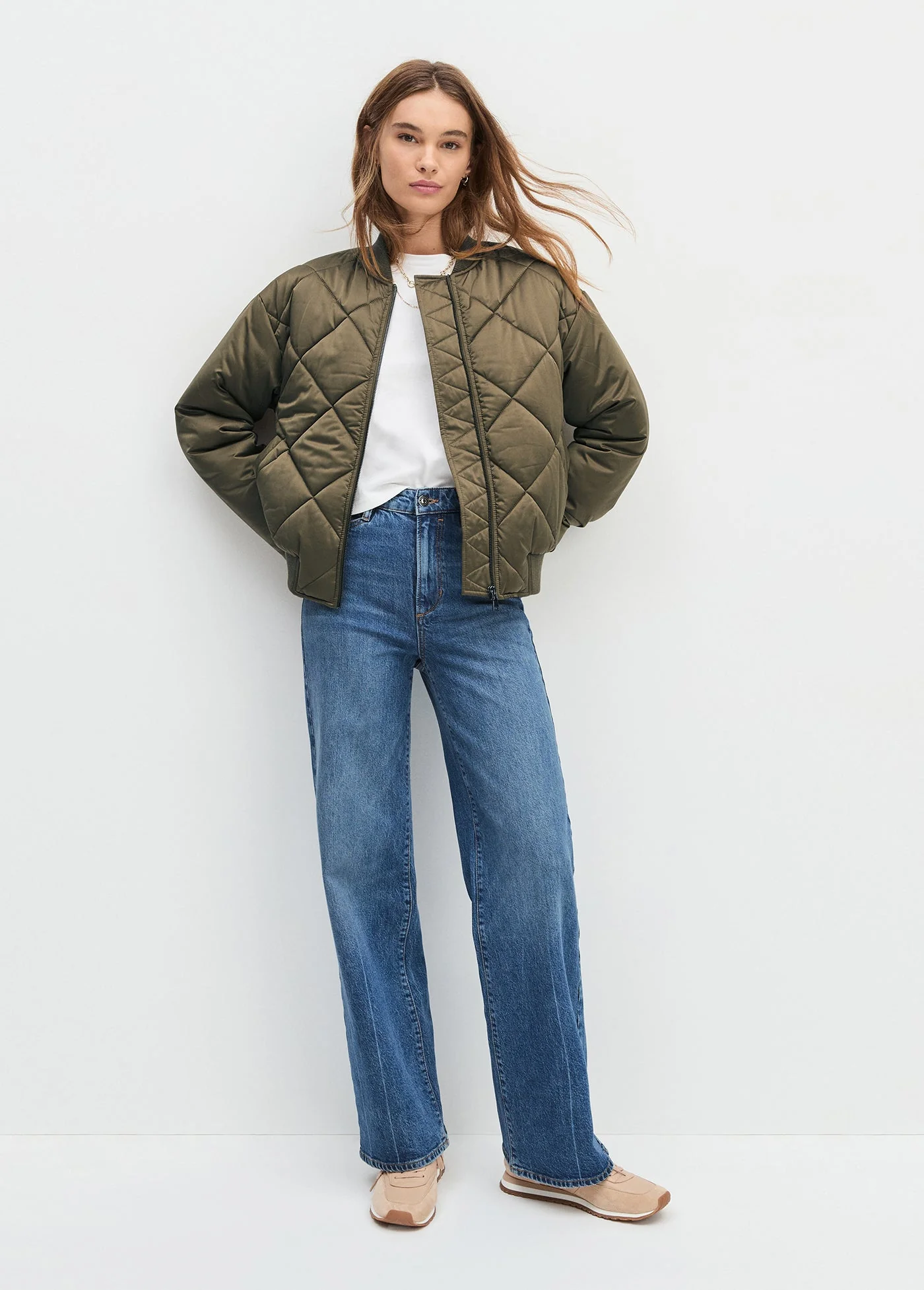 Favorite Daughter - The Mischa Super High Rise Wide Leg Ankle - Campbell - Image 4