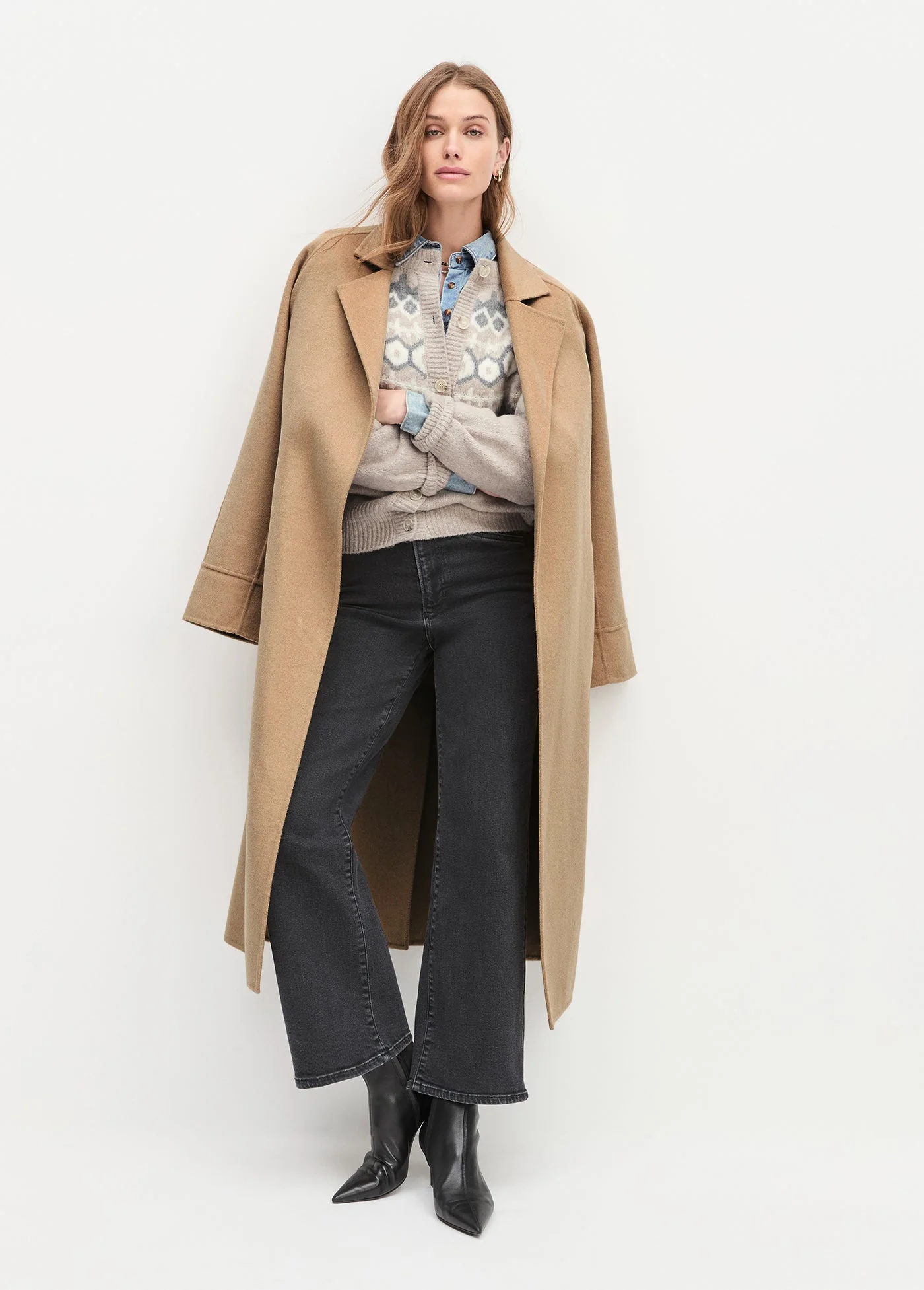 Favorite Daughter - The Mischa Super High Rise Wide Leg Ankle - Tupelo - Image 3