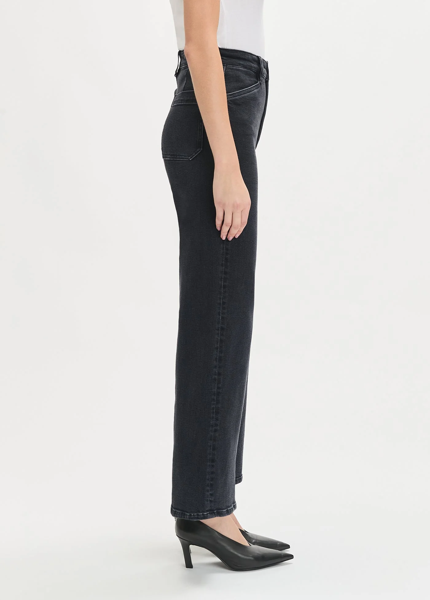 Favorite Daughter - The Mischa Super High Rise Wide Leg Ankle - Tupelo - Image 5