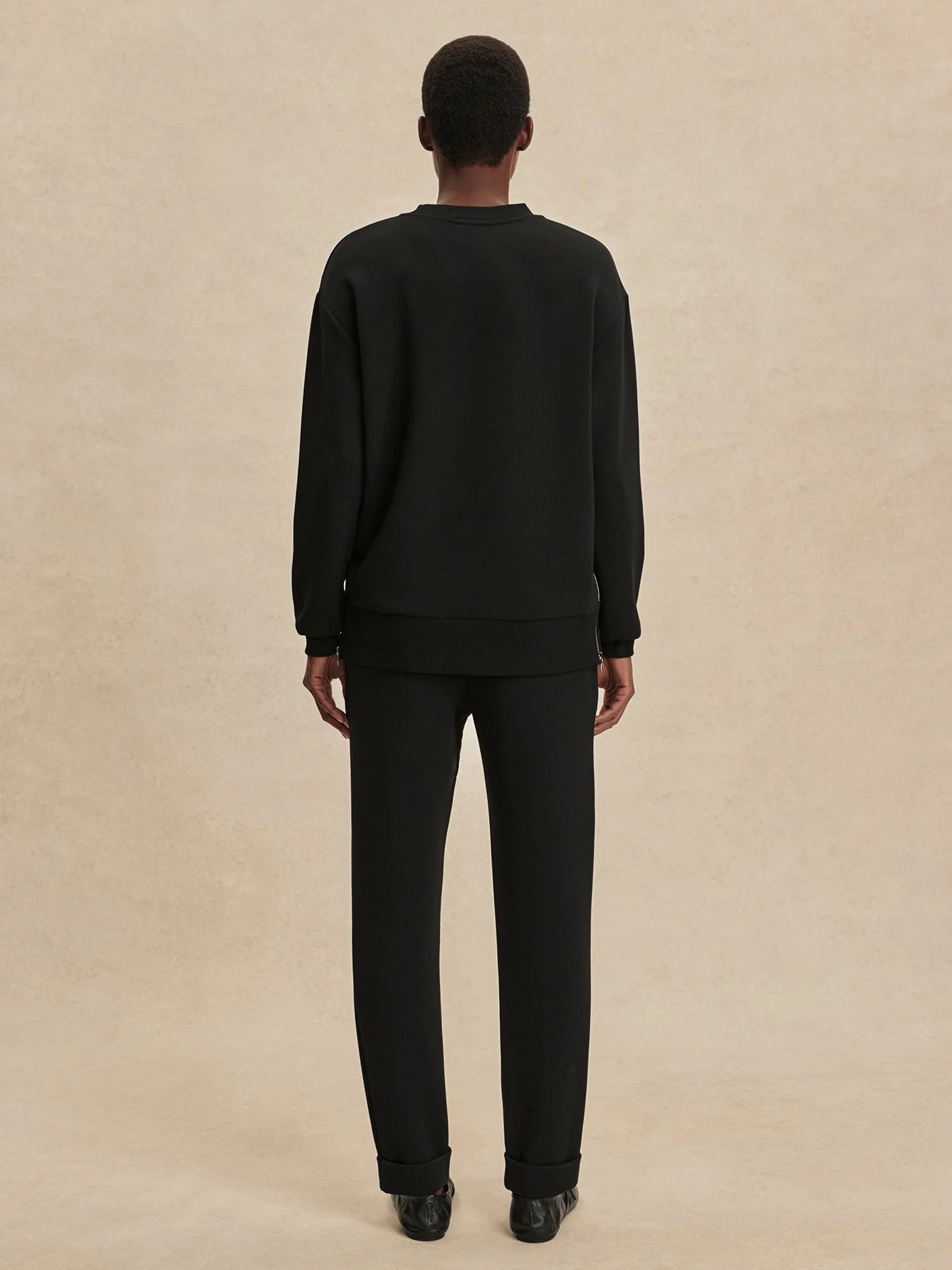 Varley - The Rolled Cuff Pant 25 - Black - Image 5