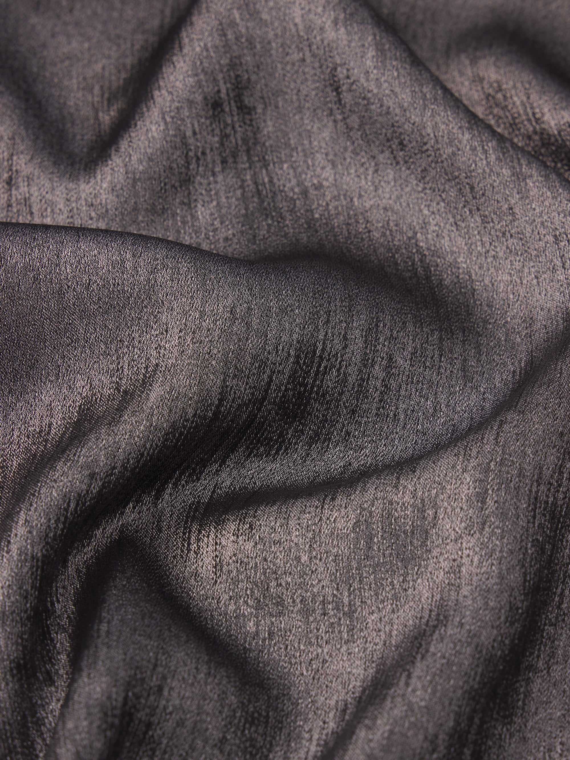 FRAME - The Shiny Staple Blouse - Gunmetal - Image 7
