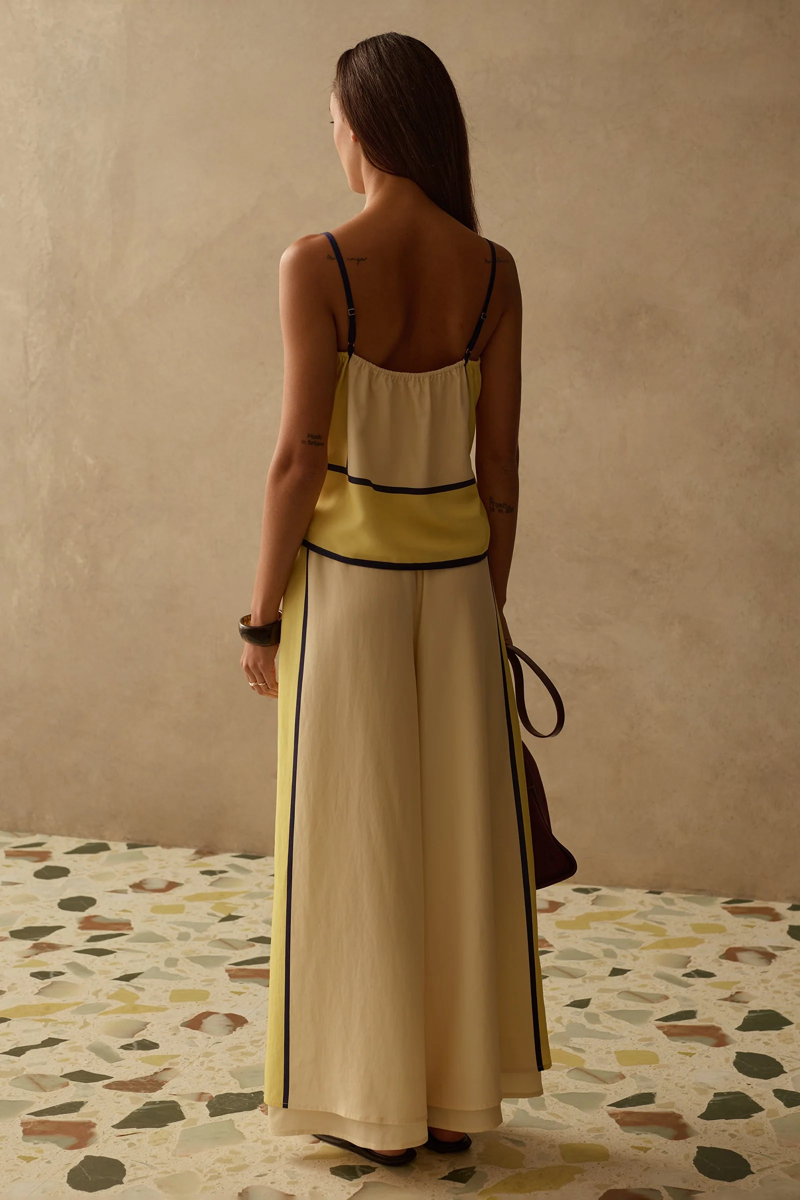 SANCIA - The Sian Top - Canary Stripe - Image 4