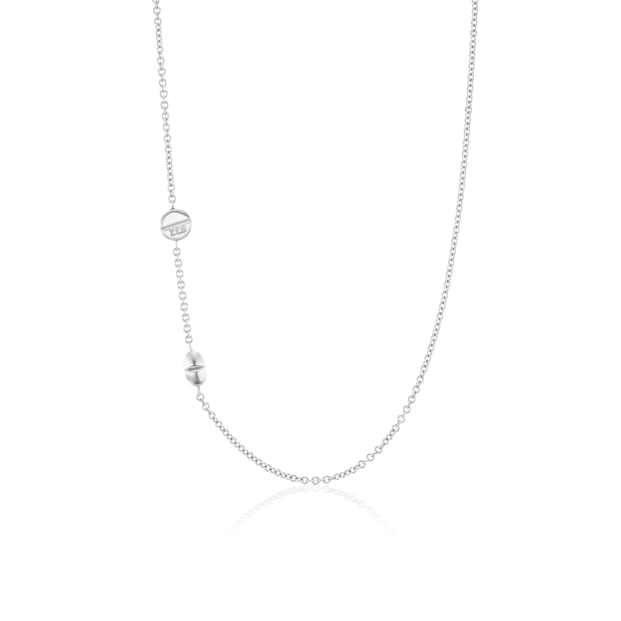 The Silver Benzo Necklace
