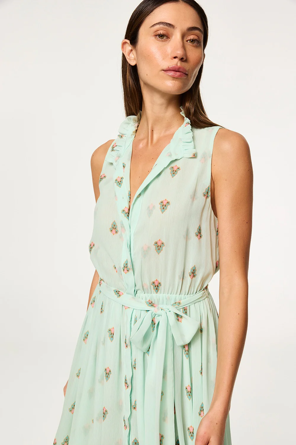 MISA Los Angeles - Thebez Dress - Bohemian Allover - Image 3