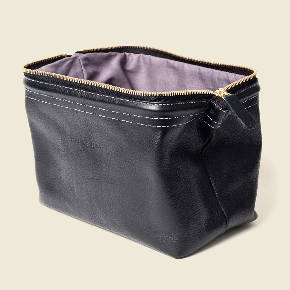 Toiletry Travel Bag - Black - Image 5