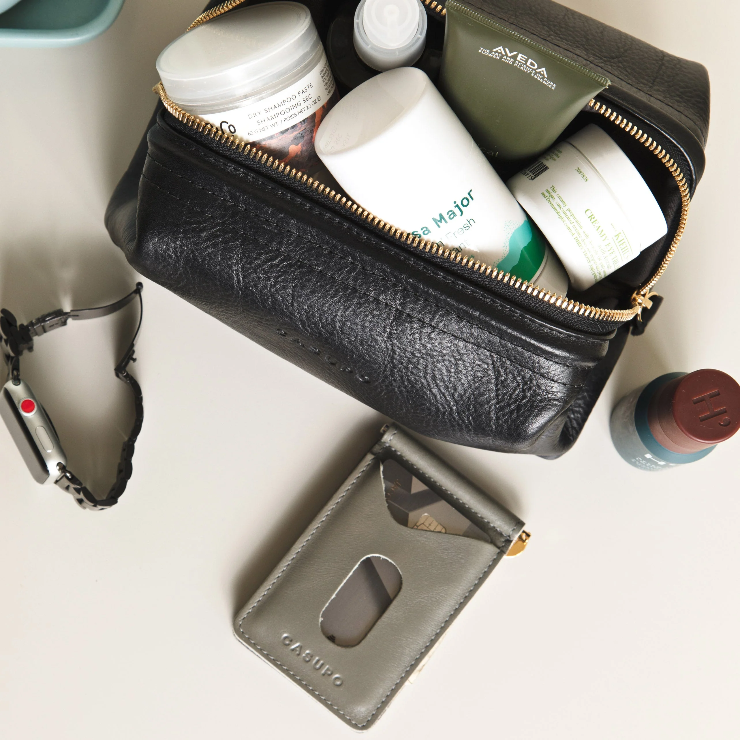 Toiletry Travel Bag - Black - Image 7