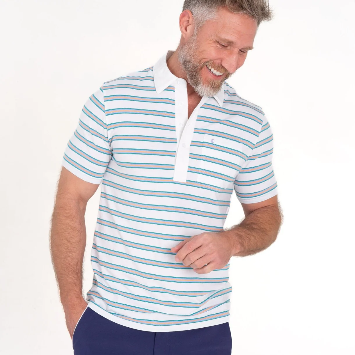 Criquet - Top-Shelf Players Shirt - Bennett Stripe / White