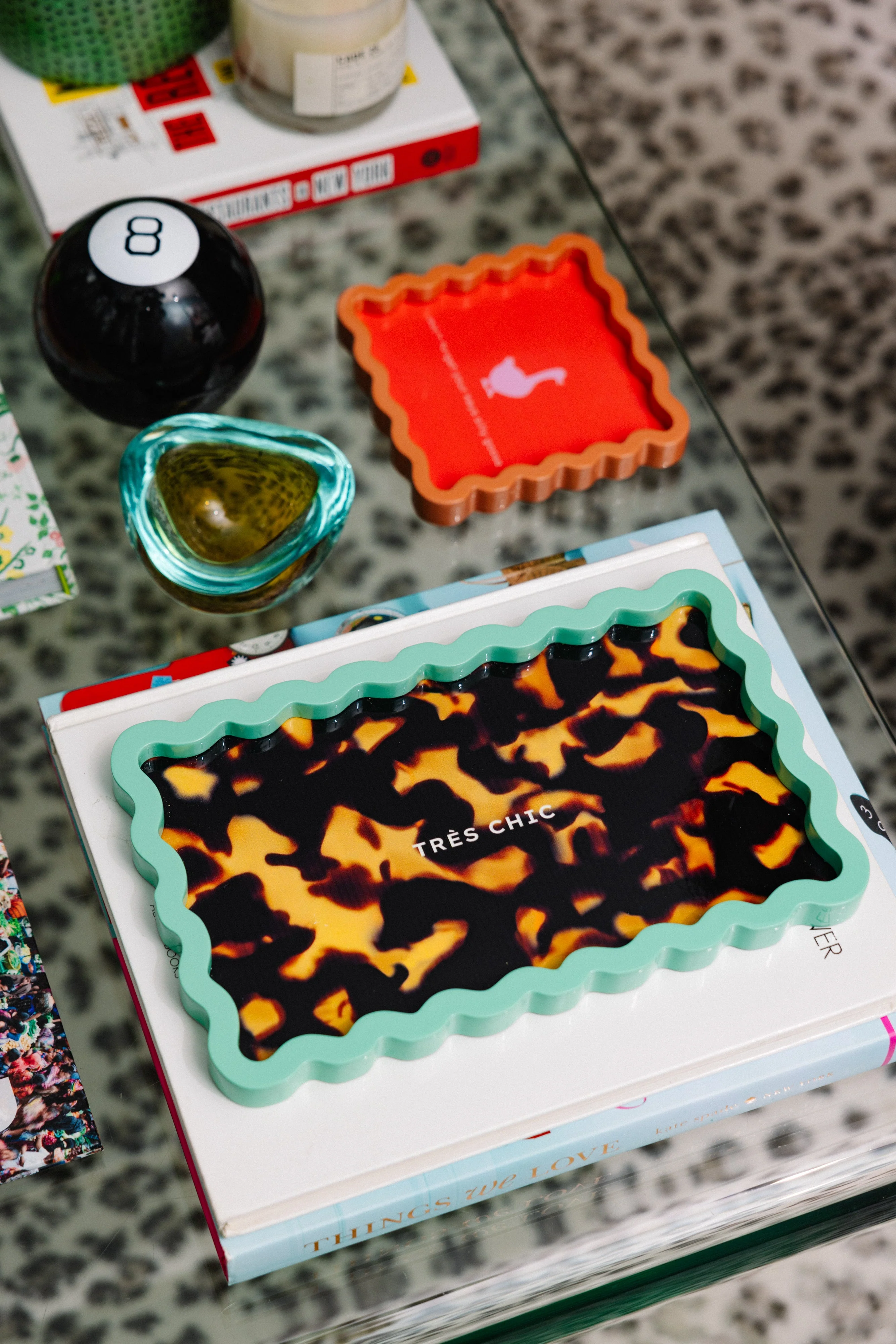 Tres Chic Lacquer Tray - Image 2