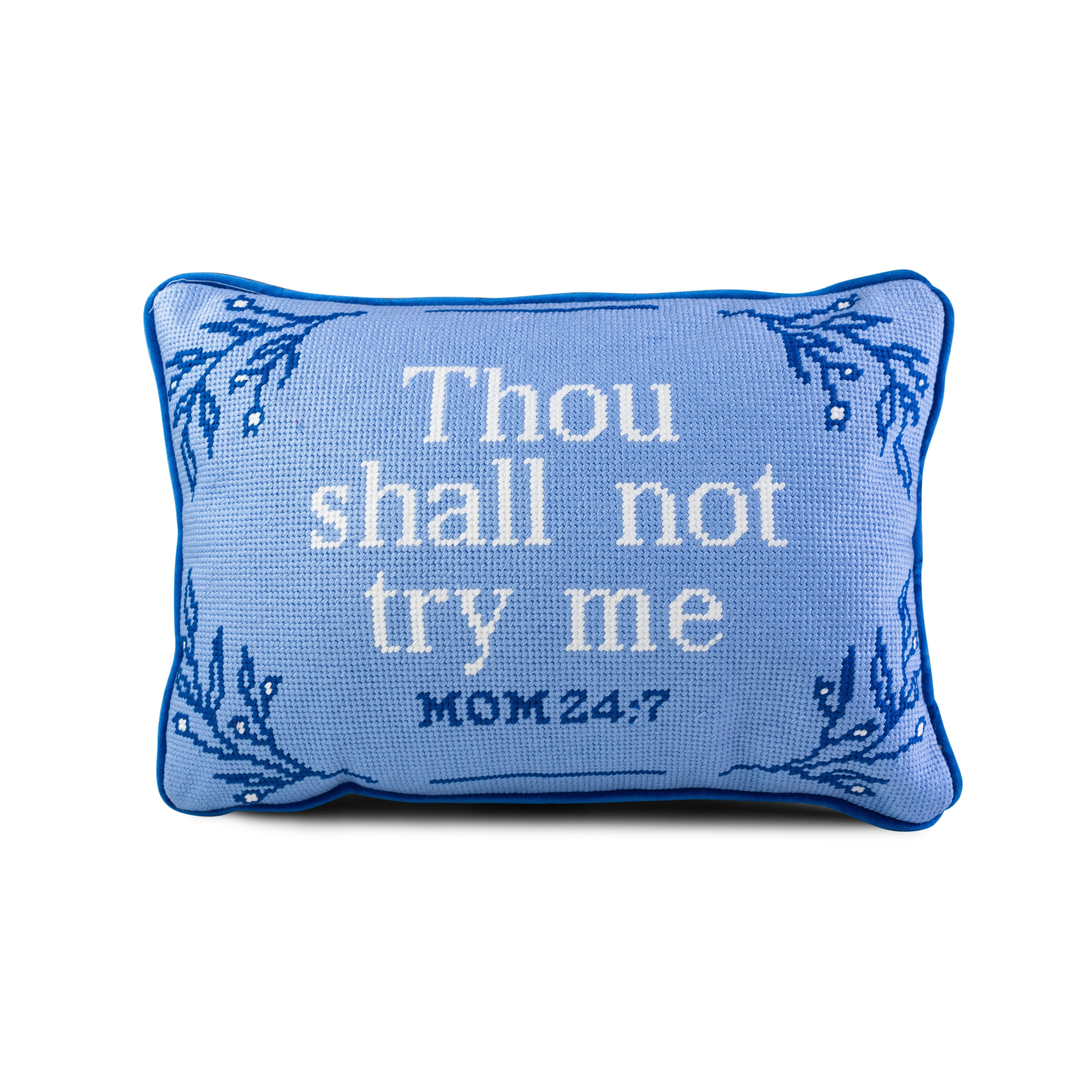 Try Me Needlepoint Pillow - Image 2