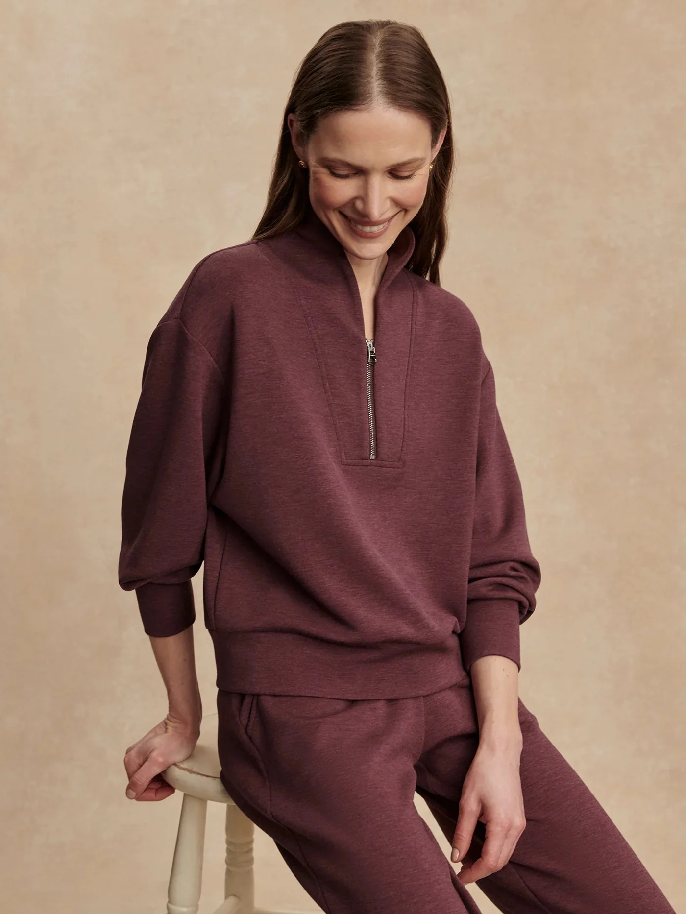 Varely - Davidson Sweat - Sassafras Marl - Image 6