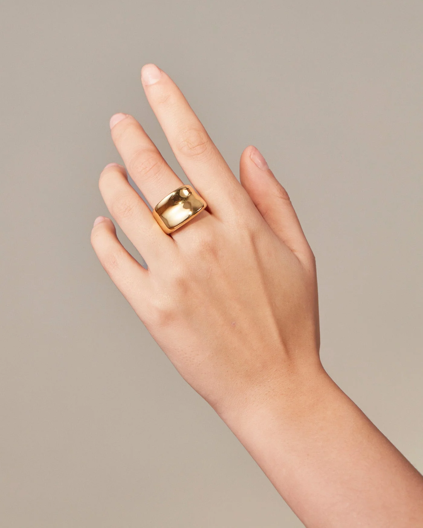 Jenny Bird - Viviana Ring - High Polish Gold - Image 3