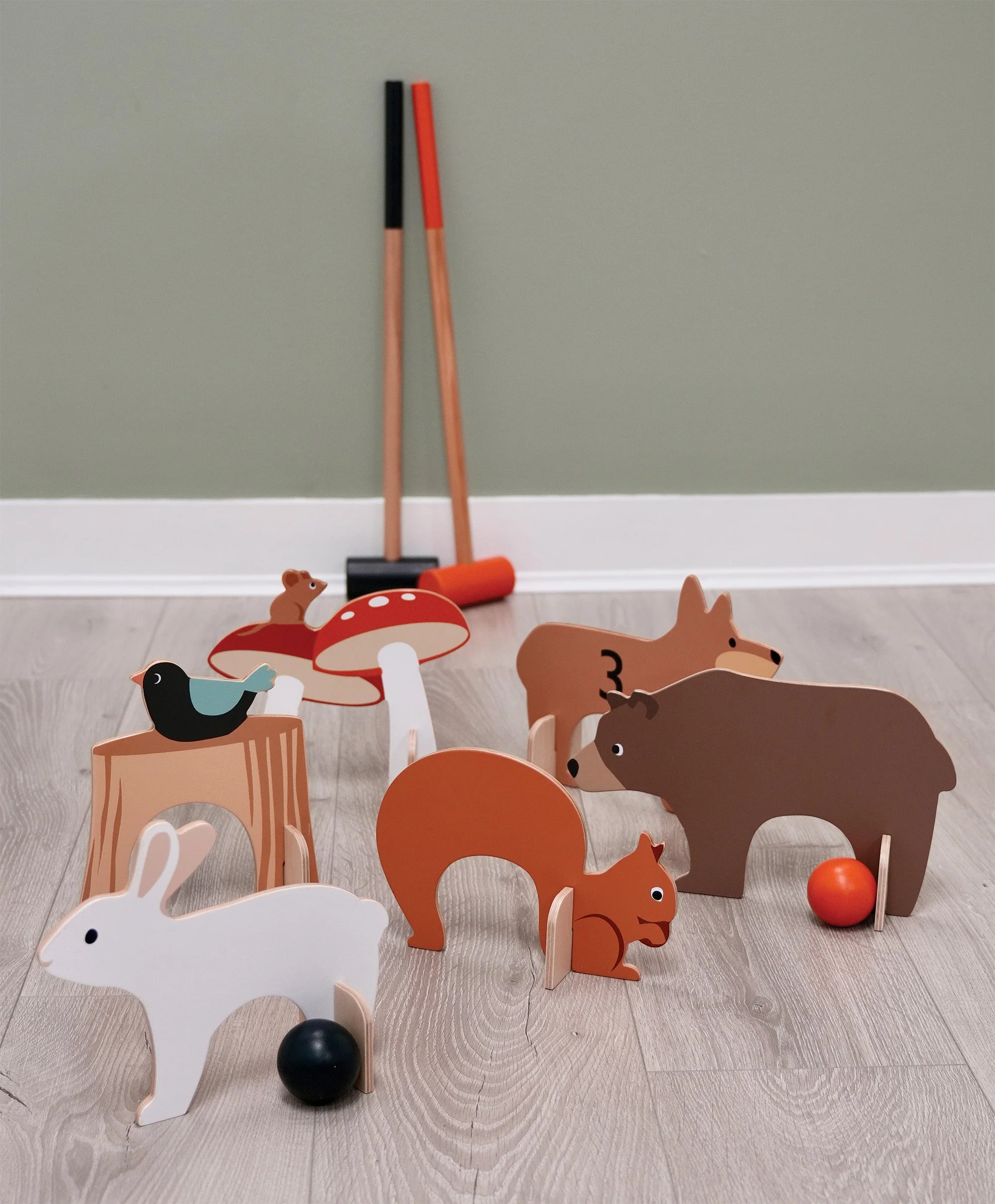 Woodland Indoor Croquet Set - Image 5