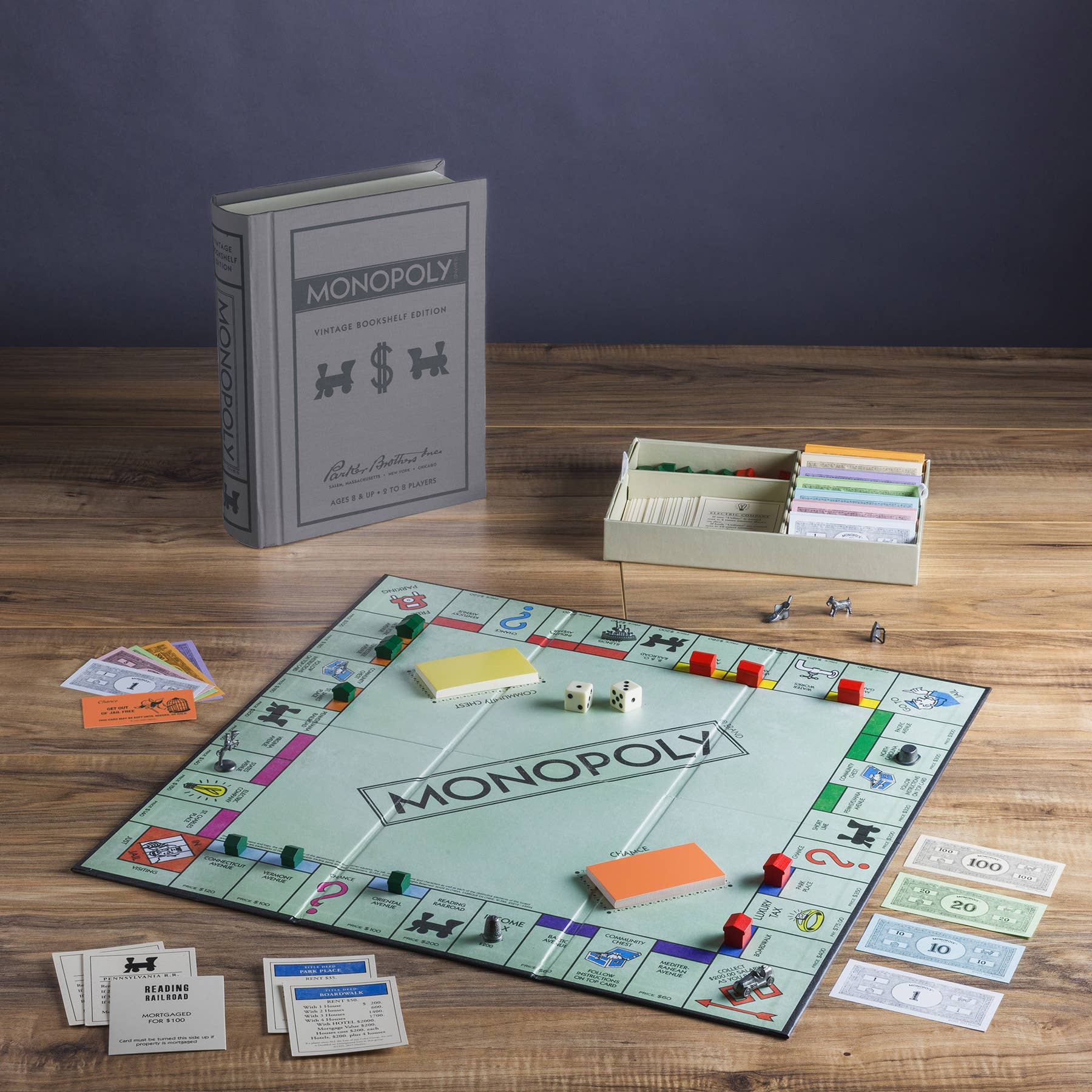 WS Game Company - Monopoly Vintage Bookshelf Edition - Image 4