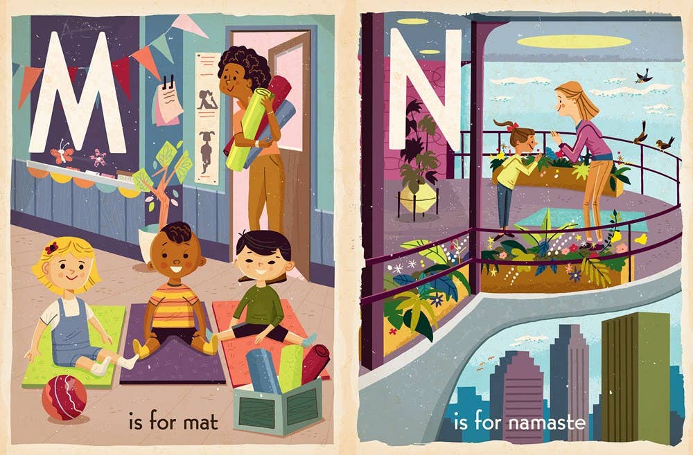 Y is for Yoga: Alphabet Board Book - Image 3