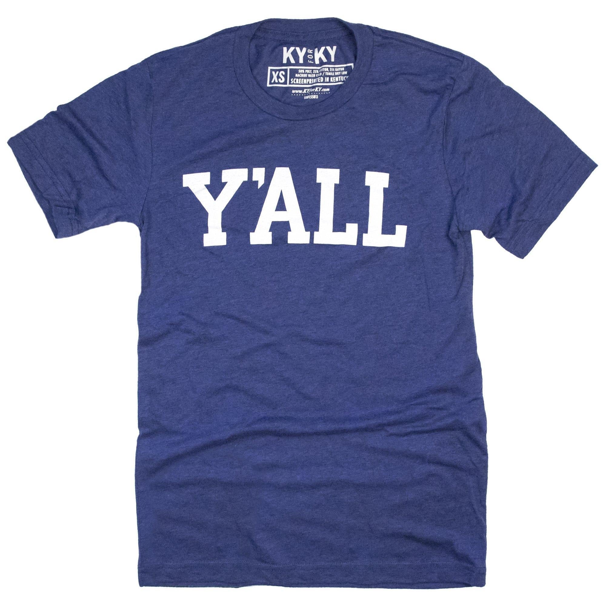 Kentucky For Kentucky - Y'all Tee Shirt - Blue