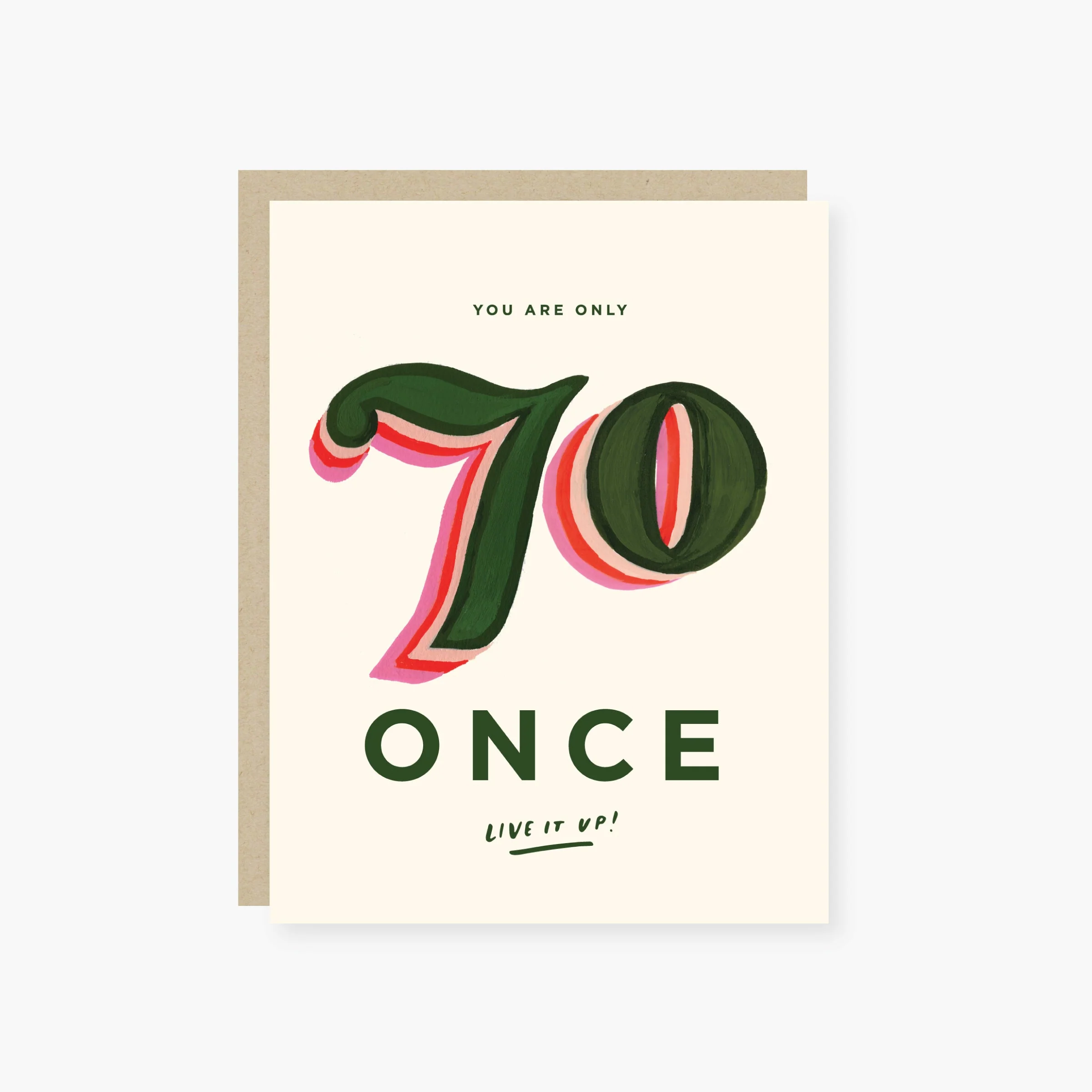 You Are Only 70 Once