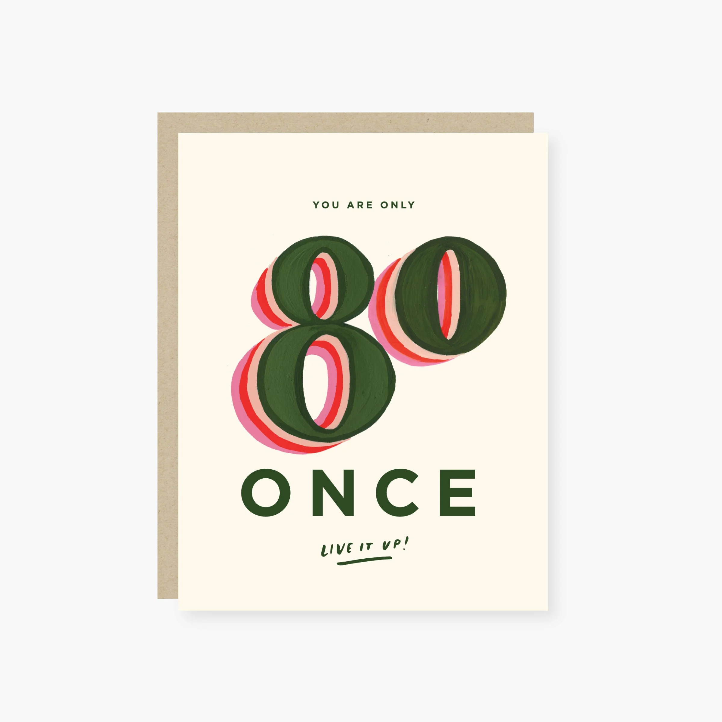 You Are Only 80 Once