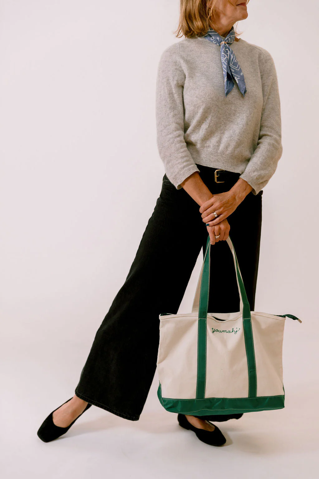YouMahj Stitched Tote Bag - Image 4