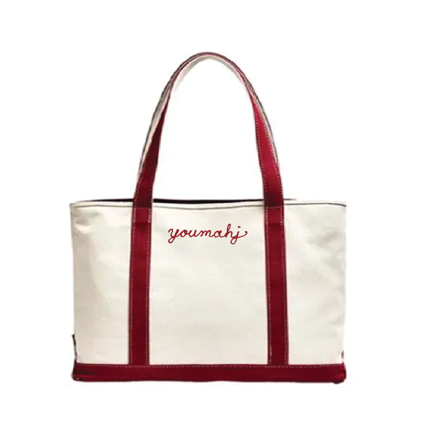 YouMahj Stitched Tote Bag - Image 5