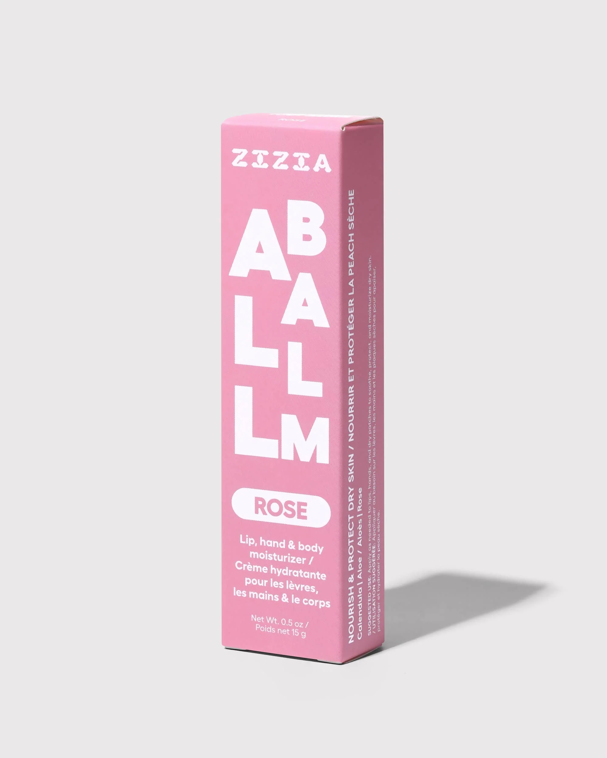 Zizia All Balm Tube - Rose Hand & Lip Balm - Image 3